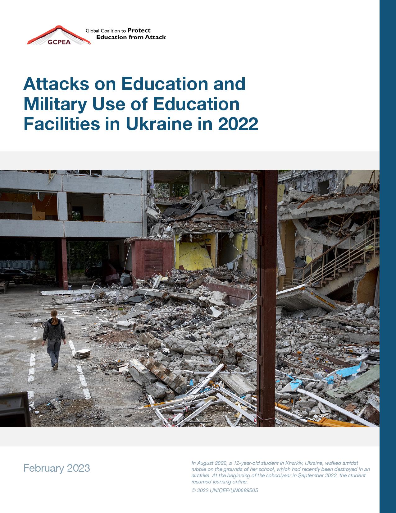 GCPEA Attacks on Education and Military Use in Ukraine-page-001